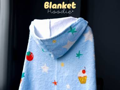 BLANKET HOODIE / ผ้าห่มมีฮู้ด